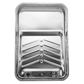 Wooster R405-13 13" Brush Company R405 Deep-Well Paint Tray, 3 Quart, Silver