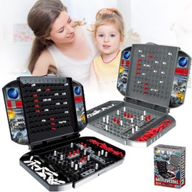 YFCJYBF Ships Sinking Game, Ships Sinking Game, Classic Board Game Battleship Game, Strategic Sea Battle Board Game Toy, Games Suitable for Children from 4 Years