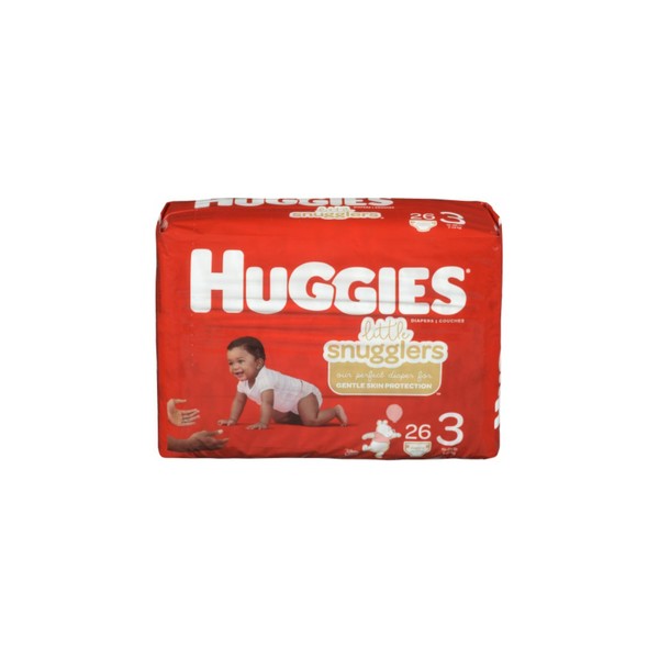 Huggies Little Snugglers Diapers Jumbo Pack Sizes Newborn - 3