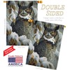 Breeze Decor - Great Horned Owl Garden Friends - Everyday