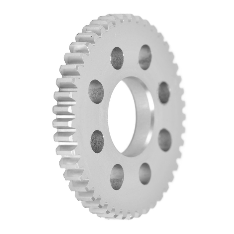 3Pcs Spur Gear 8 Holes Aluminium 4mm Thickness 14mm Centre