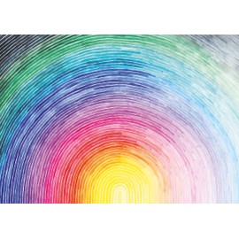 Schmidt Spiele 57578 Josie Lewis Rising Rainbow 1000 Piece Jigsaw Puzzle, Normal