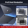 Soonjet for MacBook Air 13 Inch Case M5-M2 2026-2022, Black