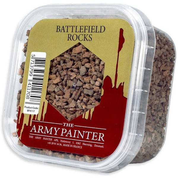 The Army Painter Battlefield Essential Series: Battlefield Rocks for Miniature Bases and Wargame Terrains - Small Stones for Bases of Miniature Toys, 150 ml