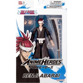 Bandai Bleach Renji Abarai Anime Heroes Action Figure