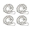 4 Pack Toilet Handle Chain Stainless Steel Toilet Flapper Lift
