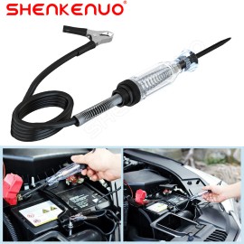SHENKENUO Test Light Car Circuit Tester Probe Voltage Continuity Tester Car DC 12V 6V US