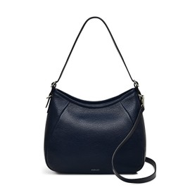 RADLEY London Eastney Street Women’s Medium Leather Ziptop Shoulder Bag, Ink