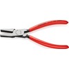 Knipex Flat Nose Grozing Pliers black atramentized, plastic coated 160