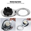 2 in 1 Egg Slicer, Stainless Steel Egg Cutter for