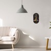Operitacx 2pcs Wooden Display Stand Wall-mounted Crystal Shelf Bohemian Decor