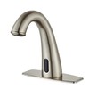 HHOOMMEE Commerical Automatic Touchless Bathroom Sink Faucet Brush Nickle Motion