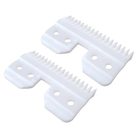 2025 MIFADLE 2pcs Fast Feed Ceramic Blades for Oster Fast Feed Clipper Oster A5 Fast Feed Ceramic Blades Fast Feed Replacement Blade A5 Replacement Blade
