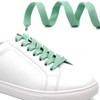 DELELE Solid Flat Shoelaces Hollow Thick Athletic Shoe Laces Strings