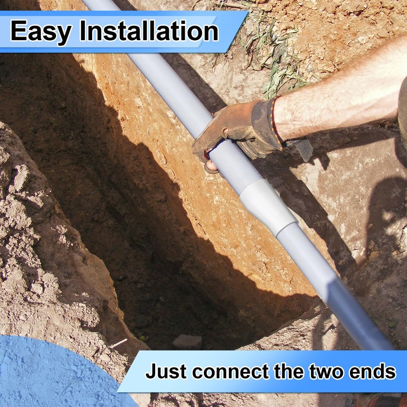 Pushglossy 3" X 2" PVC Pipe Fitting Compatible with 429-E