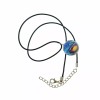 Unbranded Wax Cord Chain Necklace 18" With Solar System -