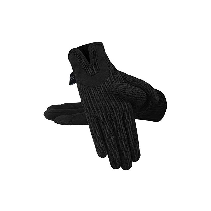 All Day Horse Riding Gloves Ladies Dublin Track Fabric Gloves