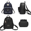 IHAYNER Women's Cute Glitter Sequin Mini Backpack - Small Bowknot