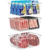 Freezer Organizer Bins - 3 Large Freezer Baskets for 8.5/11