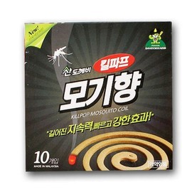 Sandokkebi Killpap Mosquito Repellent Incense 10 Sheets Mosquito and Bug Repellent Fumigator 10 Sheets 5ea