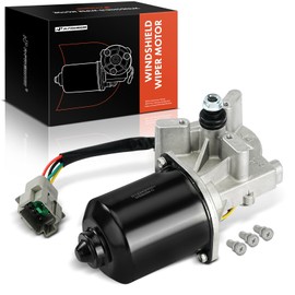 A-Premium Front Windshield Wiper Motor Compatible with Kenworth T2000 1997-2011, T700 2011-2016 & Peterbilt 330 1995-2005/2007-2017, 335 2005-2010, 337/348 2010-2017, 340 2007-2010, 389, 579, 587