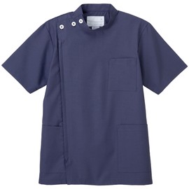 Nagaileben KES5167 Men's Side Hanging Short Sleeve, Size M, Navy