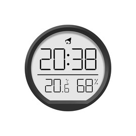 Clock Alarm Clock Electronic Clock Table Clock Desk Clock Wall Clock Temperature Humidity Clock Foldable Magnet Travel Goods Small Digital Clock Alarm Calendar Temperature Humidity Display 12 24 Hour