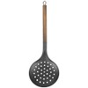 Slotted Spoon, Straining Spoon, Sieve Spoon, Thermoplastic Wooden, 35 cm