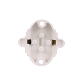 EATON Wiring S752W-SP 660-Watt 250-volt Medium Base Keyless Cleat Socket, White
