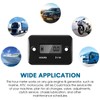 4 Pieces Hour Meters for Small Engines Inductive Digital Engine