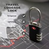 UP Security TSA Locks for Luggage, Small Padlock Combination with