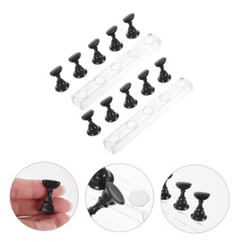 Outanaya Professional Nail Art Tool Set 2 Pack Acrylic Base and Nail Tips Holder