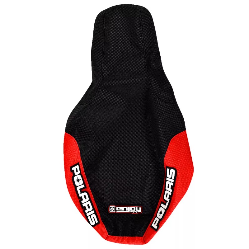 Enjoy Mfg 2004-2006 Polaris Predator 90 Seat Cover RED SIDES