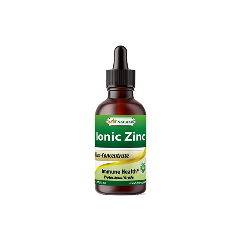 Best Naturals Ionic Liquid Zinc & Quercetin 1000 mg