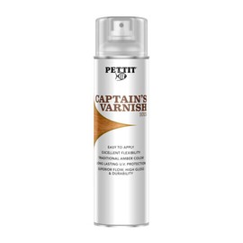 Pettit Marine Paint 1015 Captain's Varnish Amber Aerosol