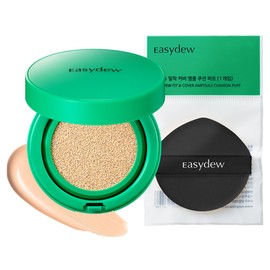 Easydew Mela Be Toning Ampoule Cushion Puff Planning 13g, No. 19 Pair, 1 Piece / 이지듀 멜라 비 토닝 앰플 쿠션 퍼프 기획 13g, 19호 페어, 1개