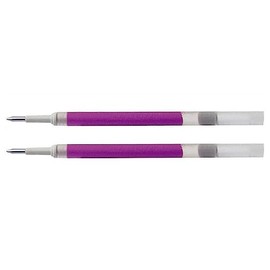 Pentel LR7-P Refills for EnerGel Gel Pen, 0.7mm Metal Tip, Pink Ink, Pack of 2