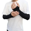 BODYRAISER Arm Cover, Solid Color, Finger Cover, Sweat Absorbent, Quick