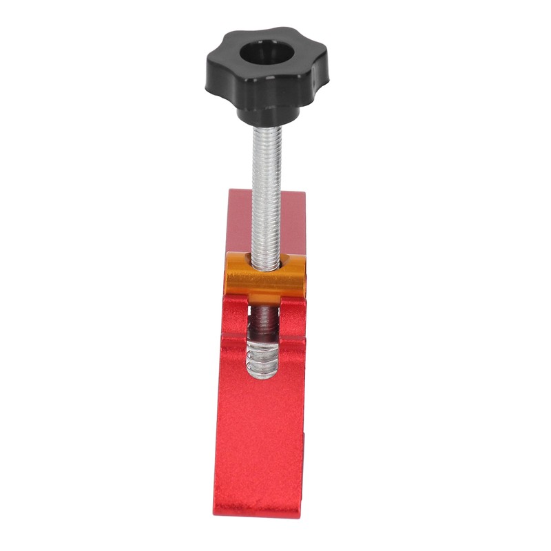 Woodworking T Track Hold Down Clamp Workbench Adjustable Chute Aluminum