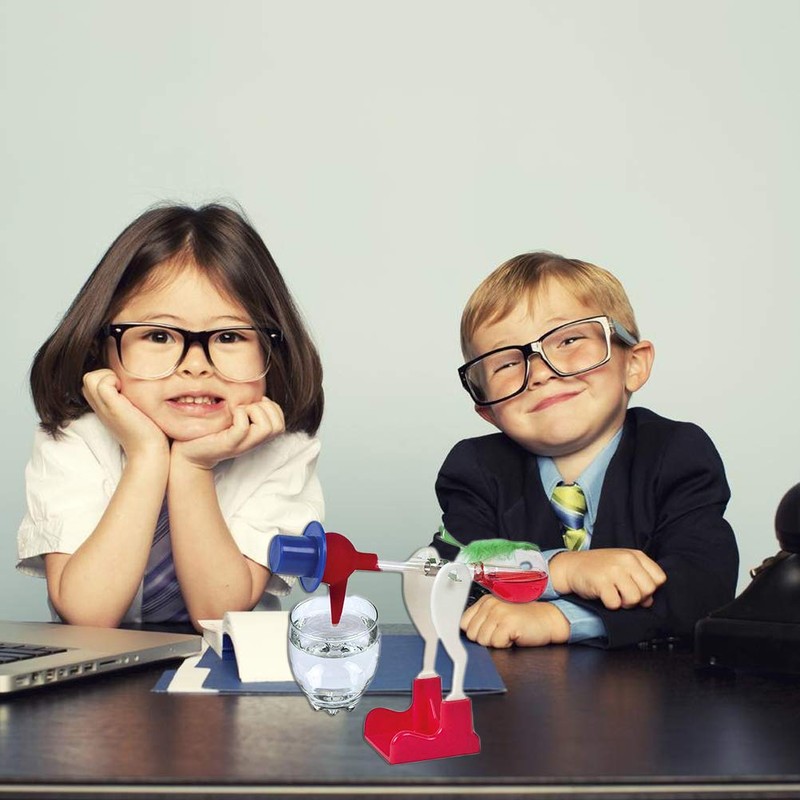 Ghzste Creative Non-Stop Liquid Drinking Glass Bird Seesaw Magic Prank