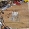 SHINEOFI 4 Pairs Stainless Steel Z Clip Flush Mount Bracket