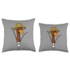 Funny Runner Duck with Straw Hat Running Duck Indian Runners