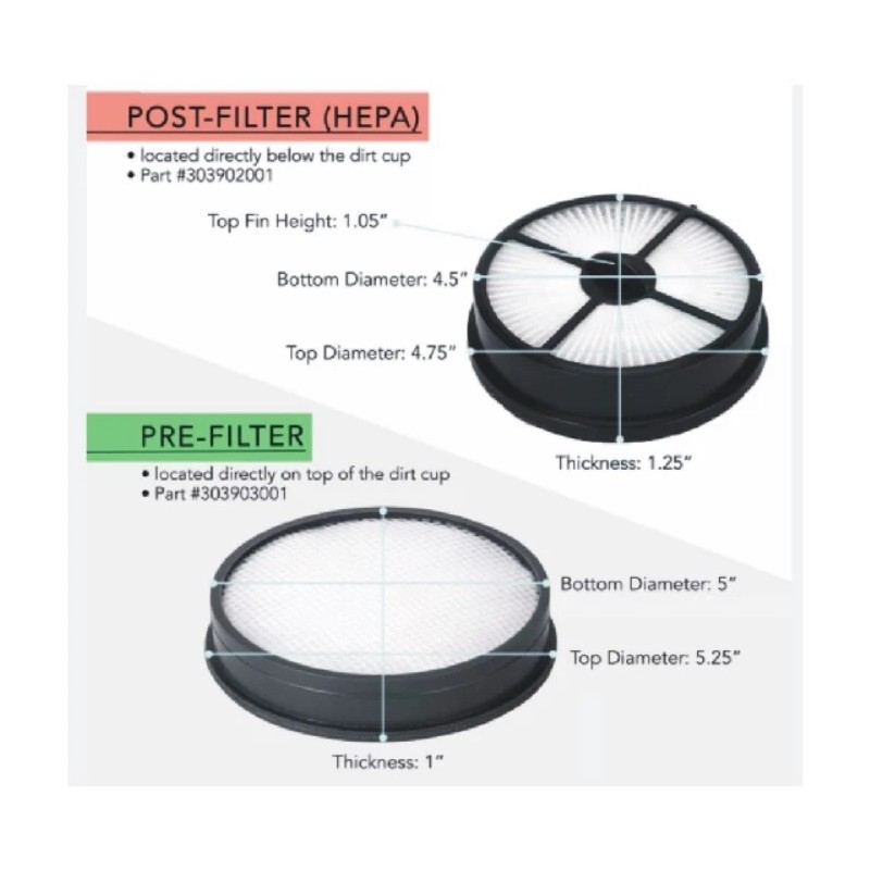 Hoover WindTunnel Air and Air Steerable HEPA and Primary Overstocked