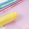 Vicloon Document Bag B5, 10 Pieces Zip Bag, Colourful Waterproof