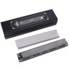 24 Hole Tremolo Harmonica C Key Wind Musical Instrument for