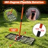 Heavy Duty Lawn Leveling Rake, 30" x 10" Stainless Steel