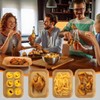 RUIFEN 200 Sheets Air Fryer Baking Sheets, 8.7 x 5.6