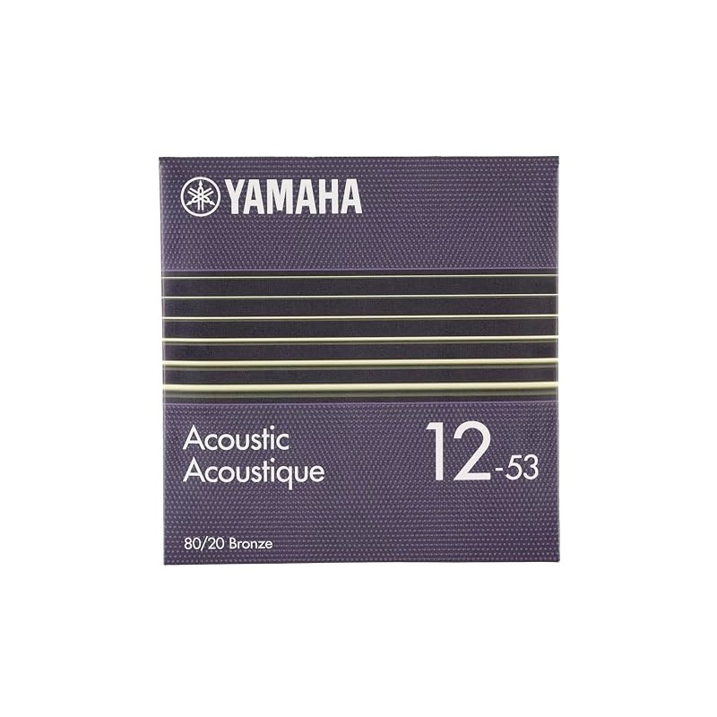 Yamaha GSA12 80/20 Bronze 12-53 Light Acoustic Guitar Strings