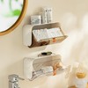 MORNITE Pad Holder for Bathroom,Sanitary Napkins Organizer,Feminine Tampons Storage Day