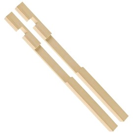 lasenersm 2 Pieces Beehive Entrance Reducer Bee Hive Entrance Reducer Wooden Hive Entrance Protector Beehive Entrance Protector Hive Entrance Reducer 10 Frame Entrance Reducer for Bee Hive